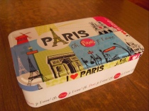 Scatola di latta - Paris - Oh Paris je t'aime!